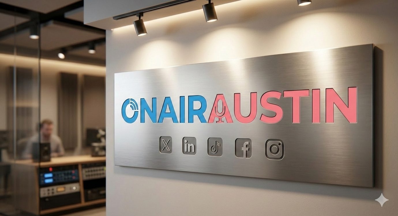 Let's Connect: Follow OnAirAustin on Social Media
