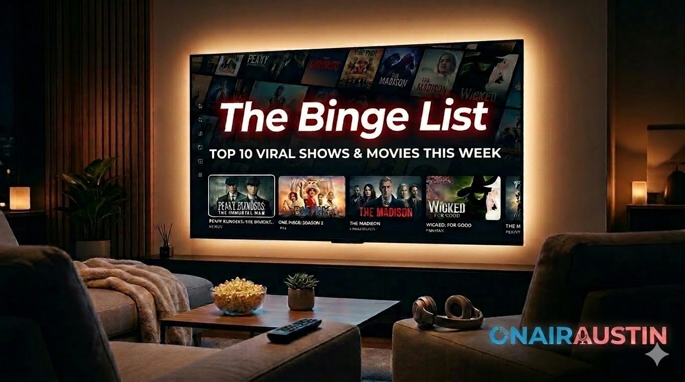The Binge List: Top 10 Viral Shows & Movies Streaming This Weekend (March 20-22, 2026)