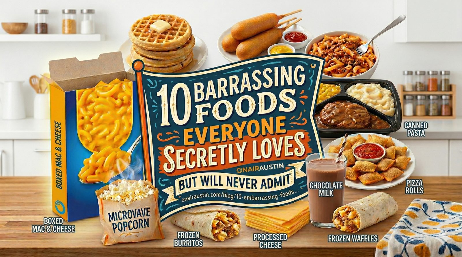 10 “Embarrassing” Foods Everyone Secretly Loves But Will Never Admit