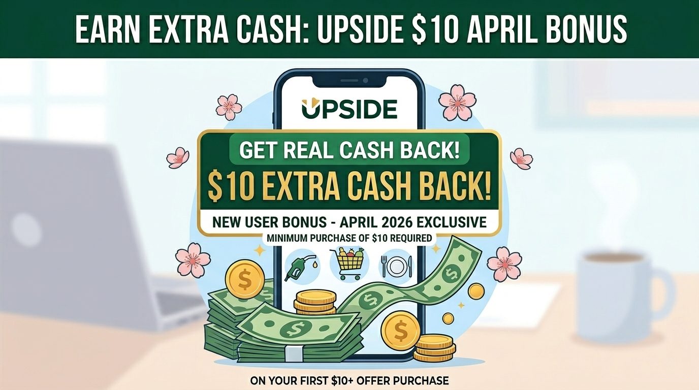 How I Made $500 in Easy Cash Back with Upside